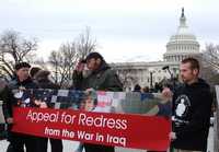 Militares estadunidenses exigen en Washington reparaciones y el fin de la ocupacin de Irak