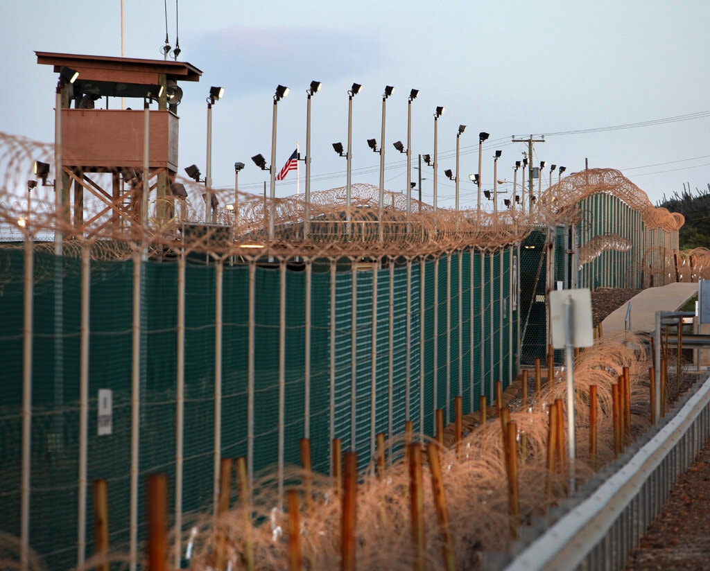 The entrance to Camp Delta at Guantánamo Bay, Cuba, in 2010. The Guantánamo Docket, a database that tracks men and boys who have been detained there, is one of the longest continually updated digital projects undertaken by The Times.