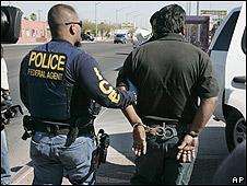 Redada policial en Arizona, EE.UU.