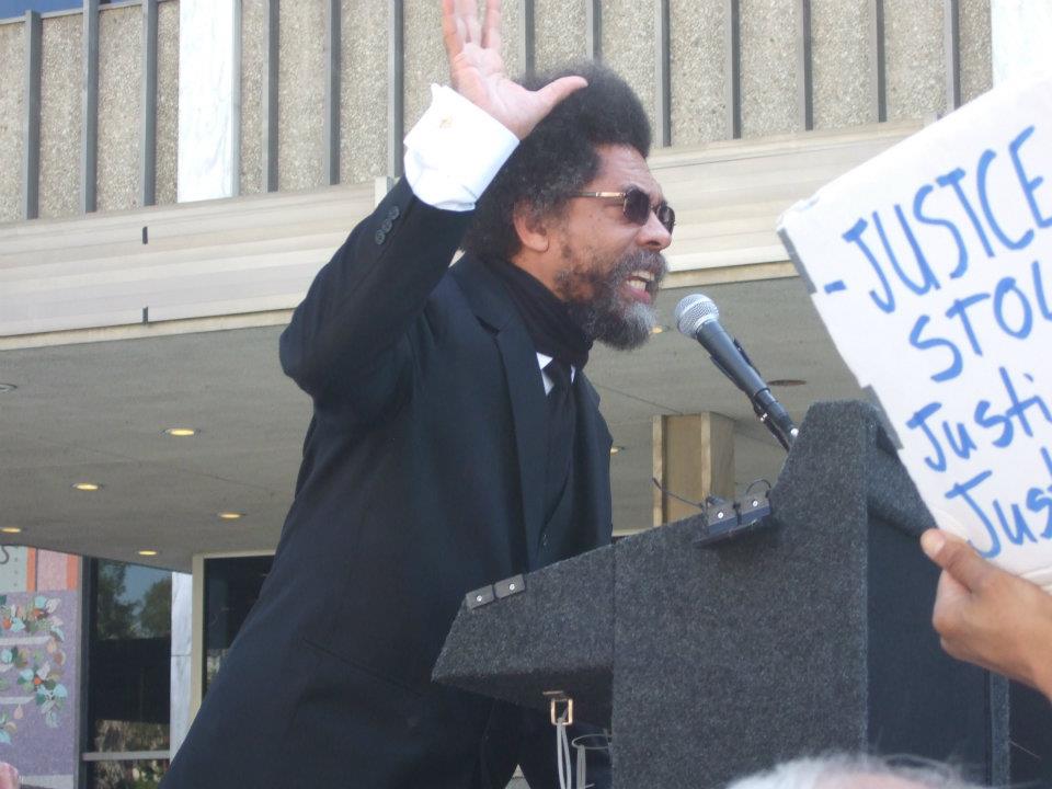 Cornel West speaks out against the war