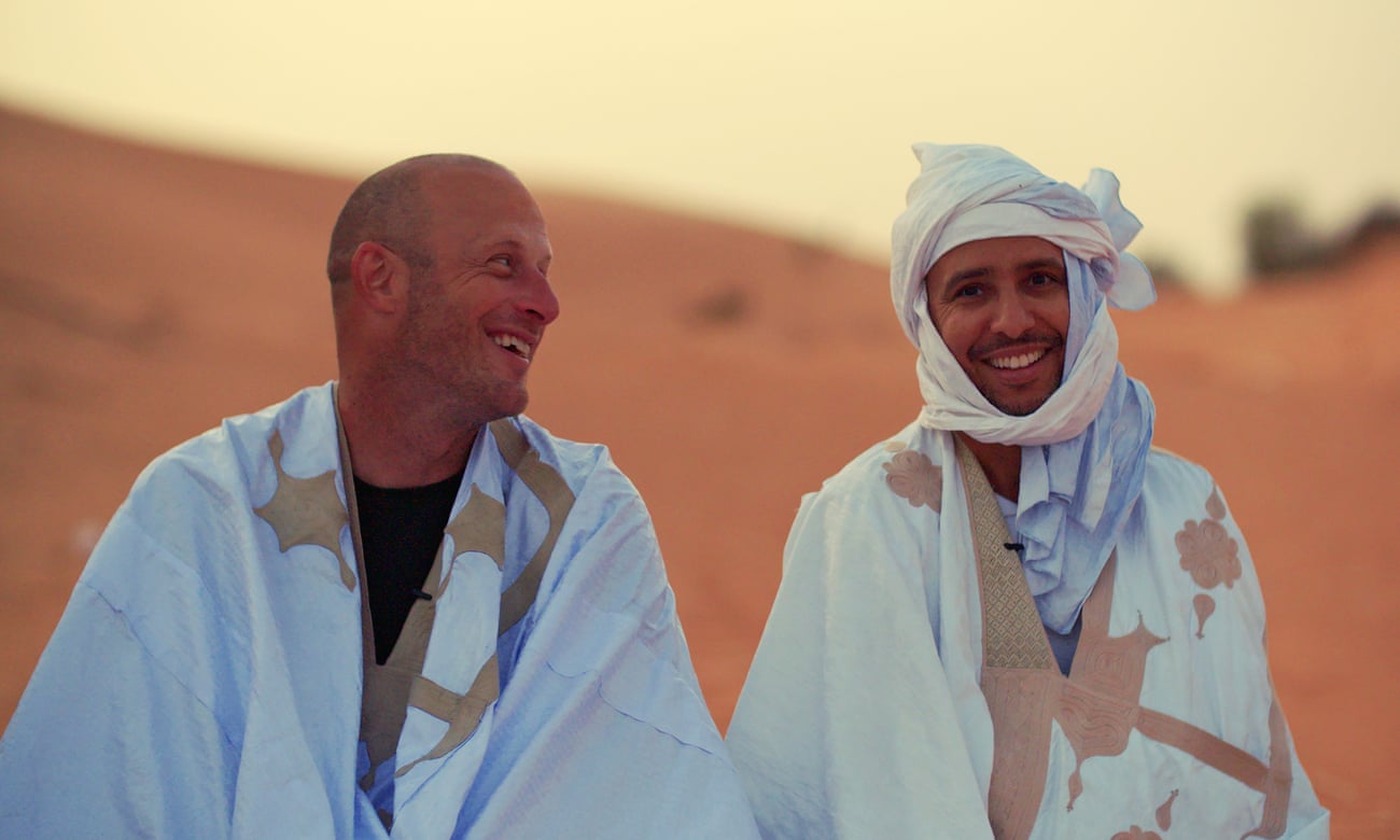 Mohamedou Ould Salahi and Steve Wood in  Mauritania