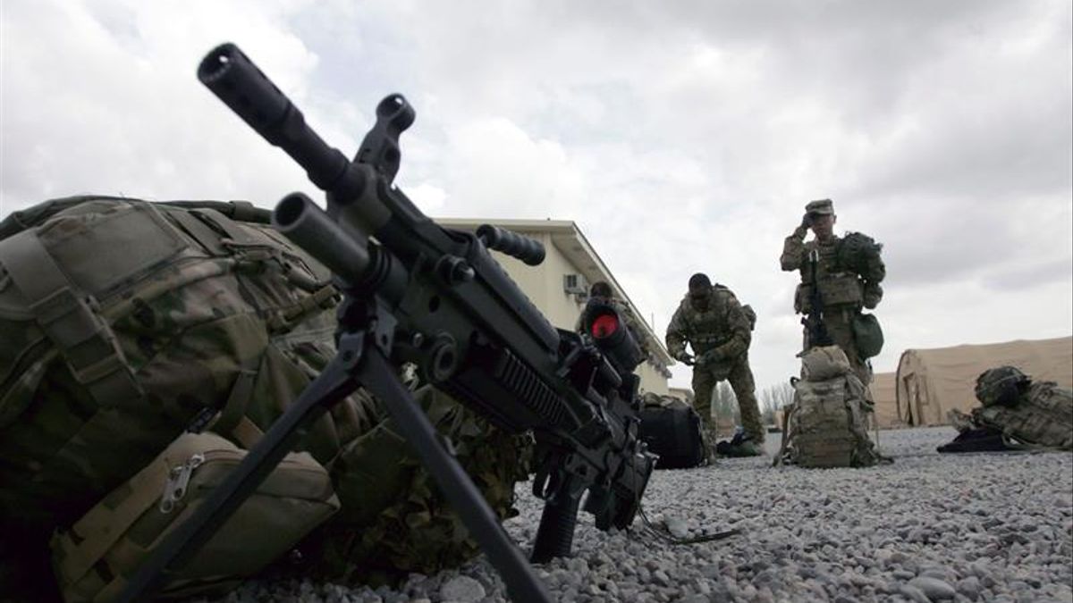 Imagen de archivo de una base militar estadounidense en Afganistán.