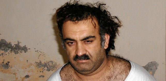 Fotografía tomada por autoridades estadounidenses en el momento de la detención de Khalid Sheikh Mohammed en Pakistán, 2003.