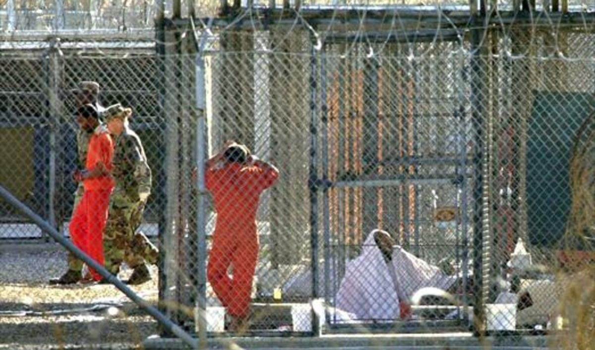 Detenidos en la prisión de Guantánamo