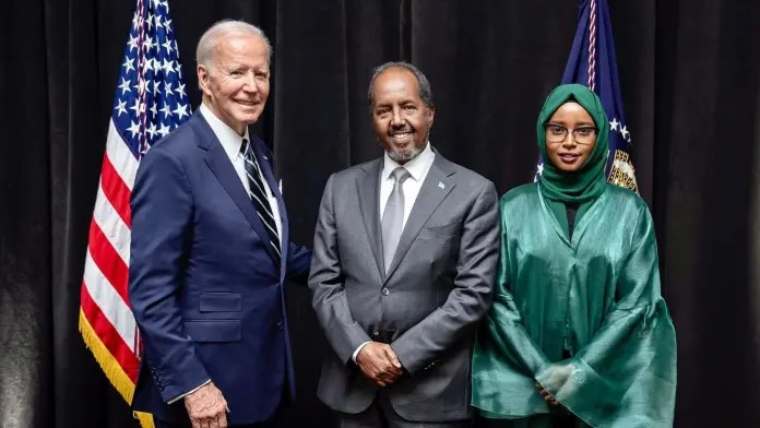Biden recibe al presidente de Somalia en la Casa Blanca | Guardin somal