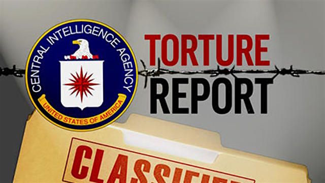 A graphic dealing with CIA torture report, whose executive summary was released in December 2014.