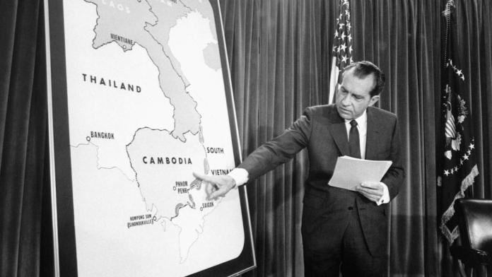 Cmo la invasin de Camboya por Nixon provoc un freno al poder presidencial - HISTORIA