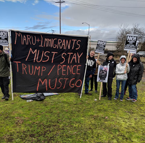 Un Tribunal Popular celebrado en el Centro de Detención del Noroeste (NWDC) en Tacoma, Washington, el 4 de febrero de 2018.