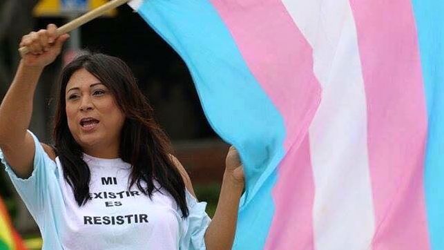 La activista transexual Jennicet Gutiérrez / Familia TQLM
